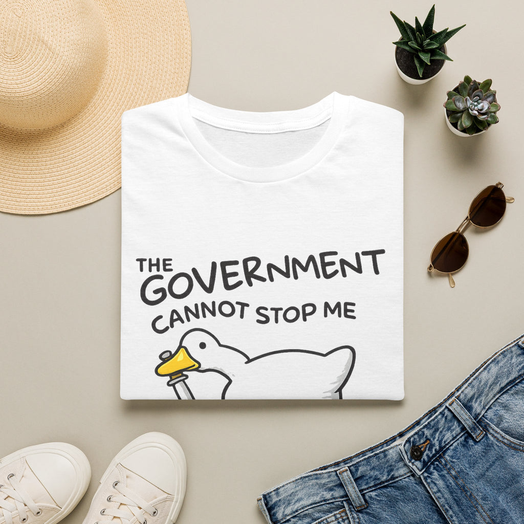 The Government Cannot Stop Me Graphic Tee
