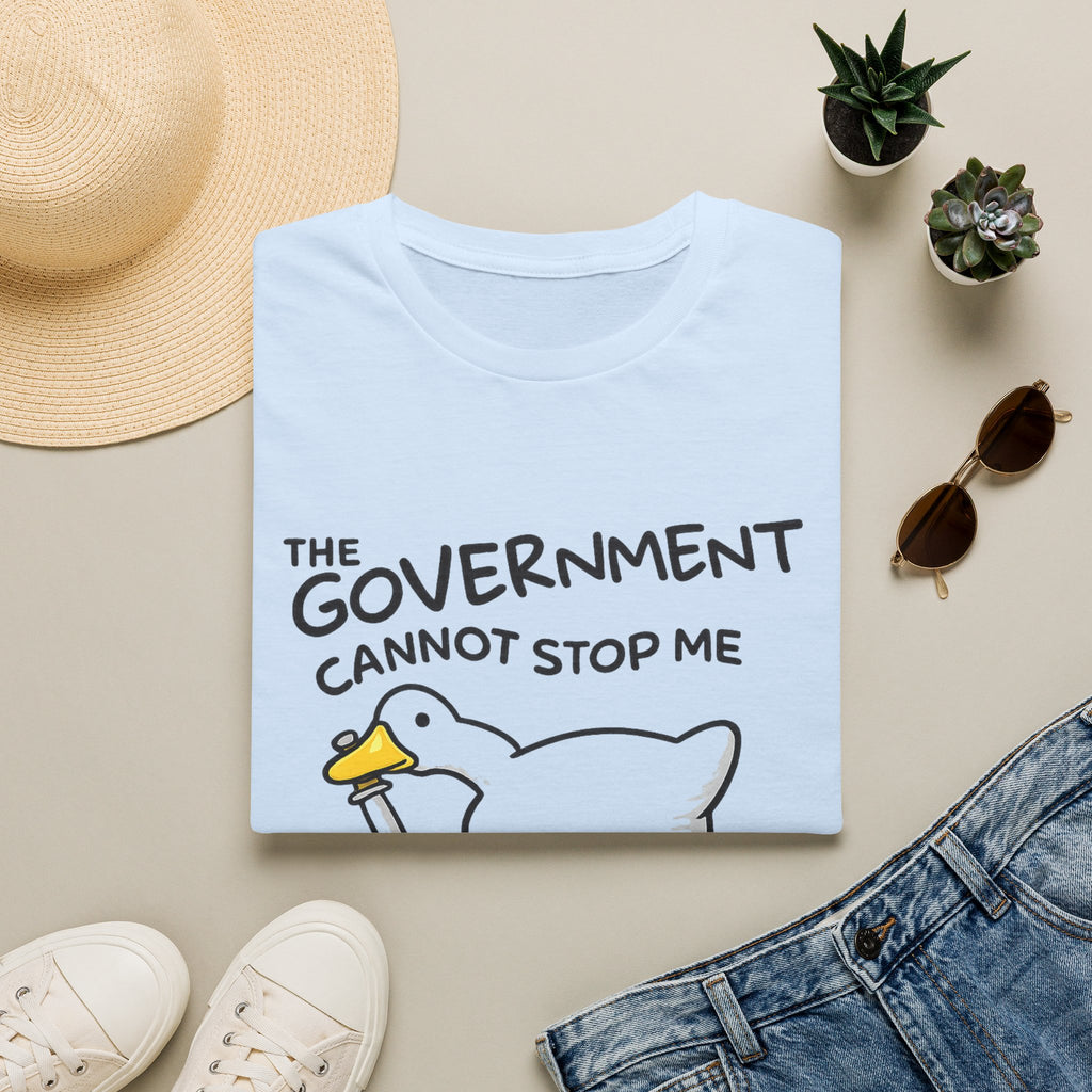 The Government Cannot Stop Me Graphic Tee