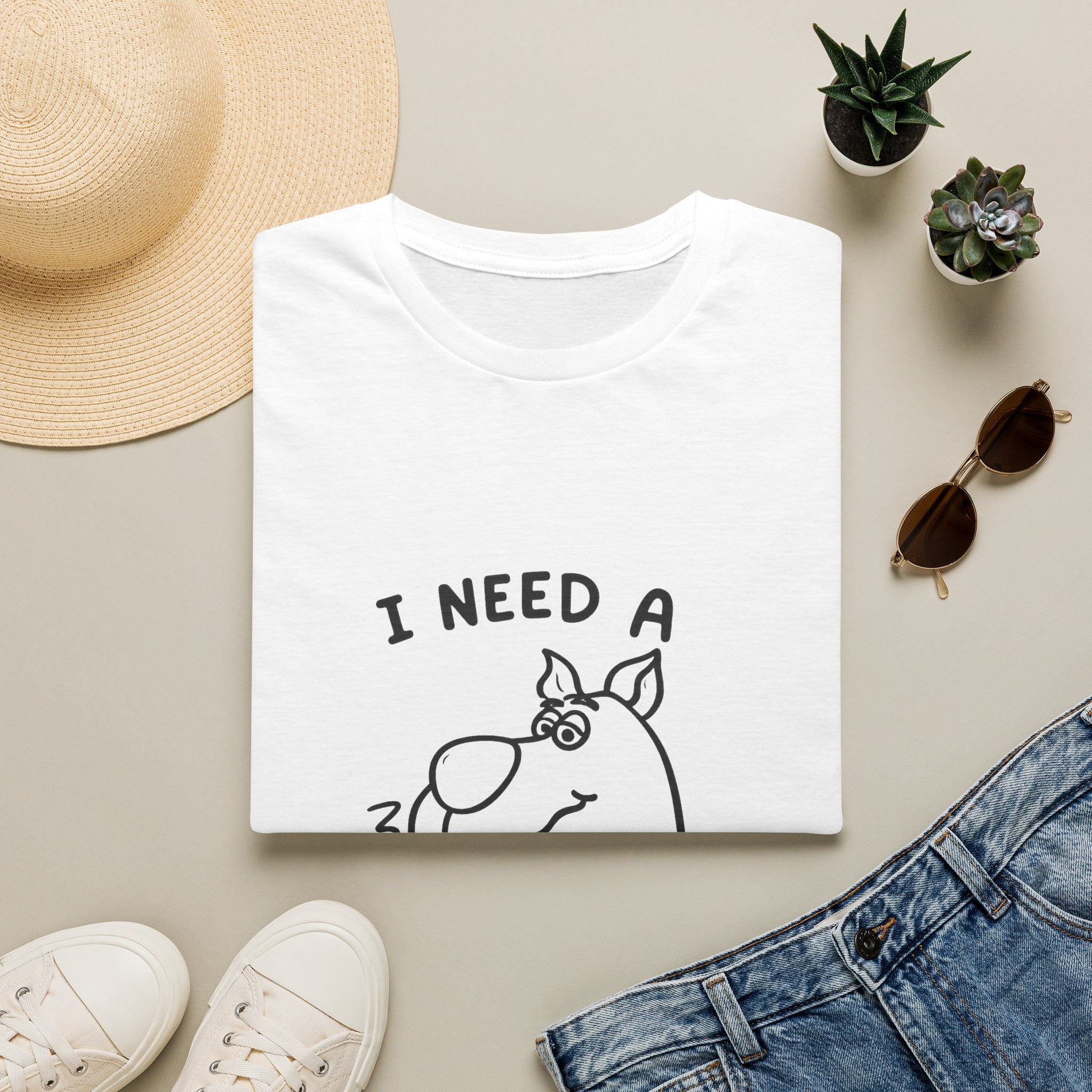 I Need A Rigarette Graphic Tee