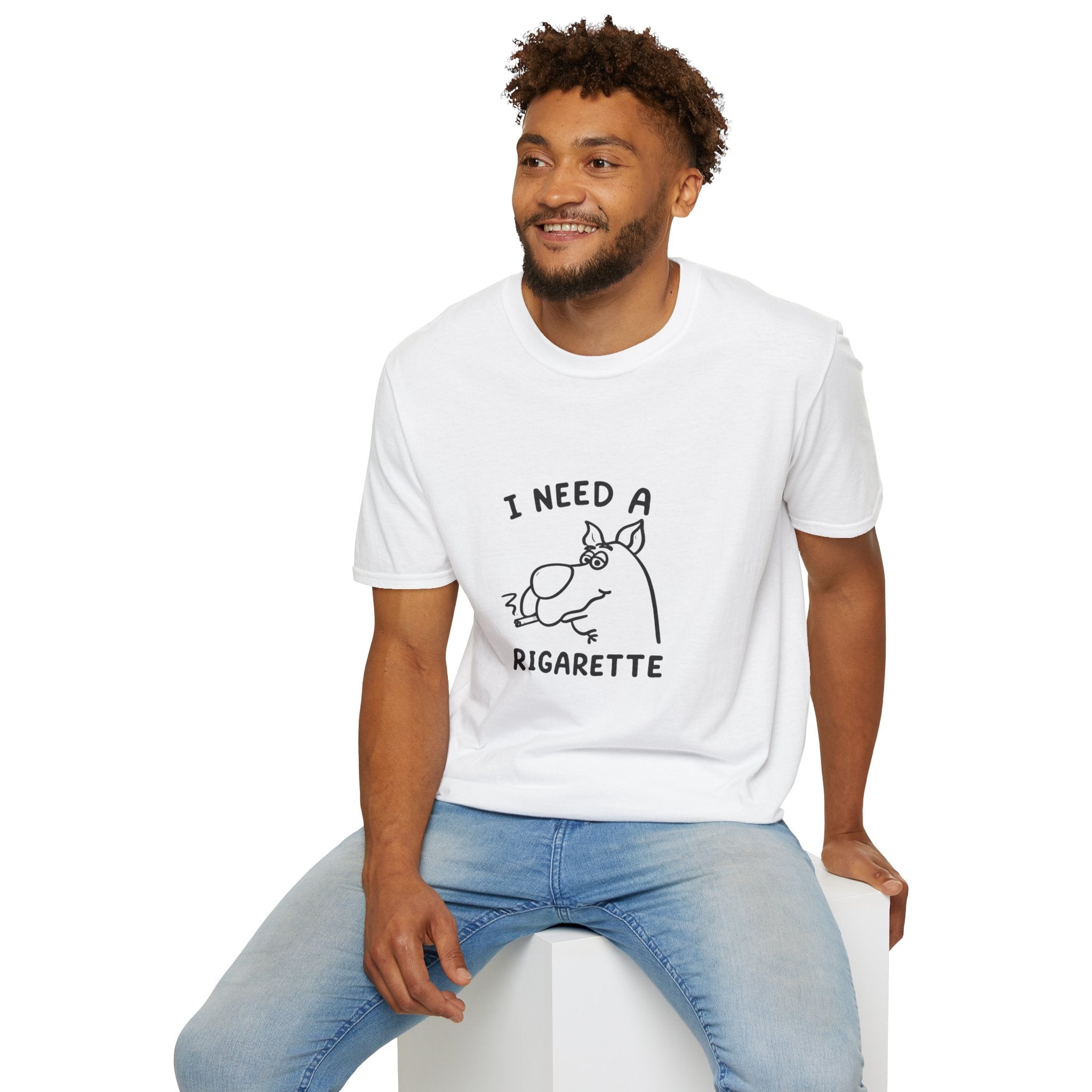 I Need A Rigarette Graphic Tee