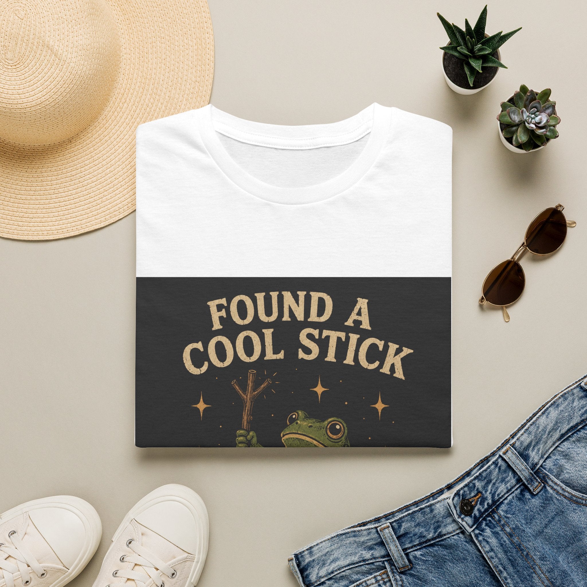 Found a Cool Stick Graphic Tee for Nature Lovers