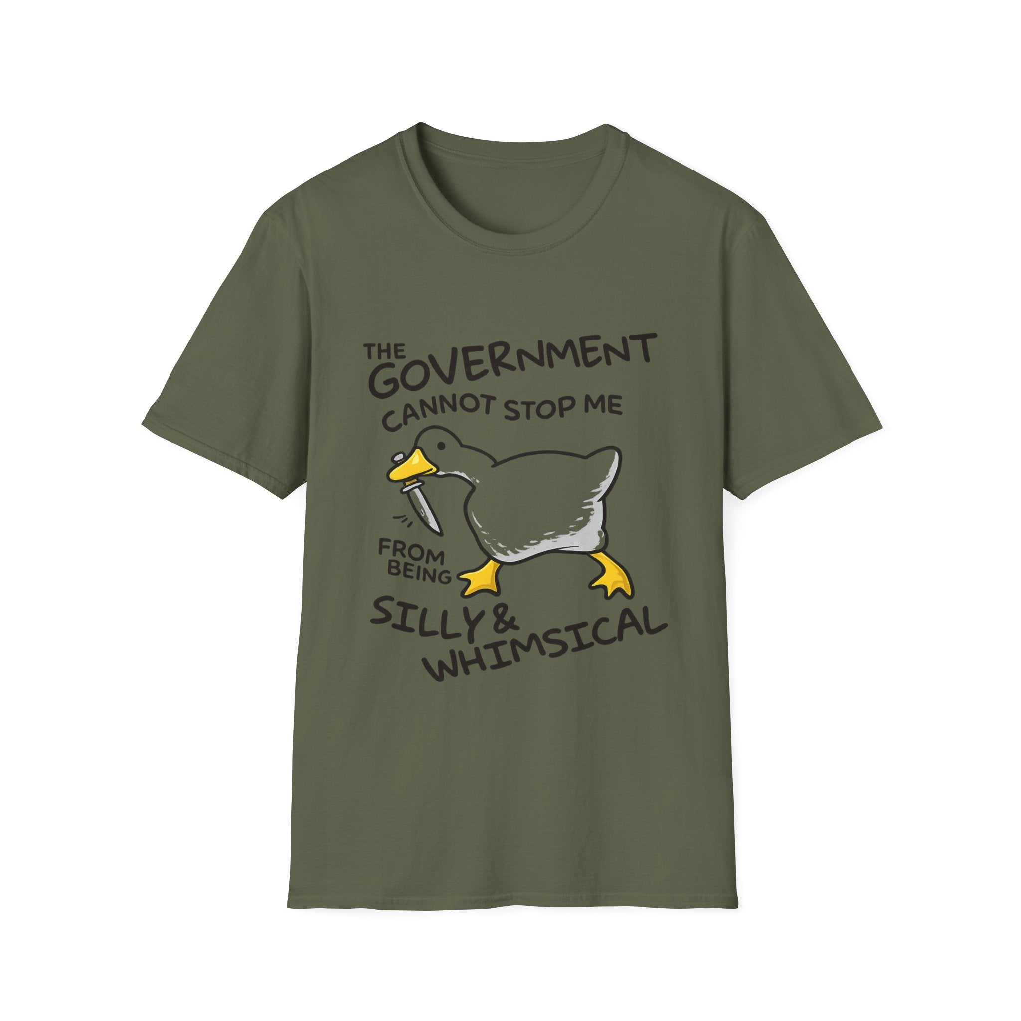 The Government Cannot Stop Me Graphic Tee
