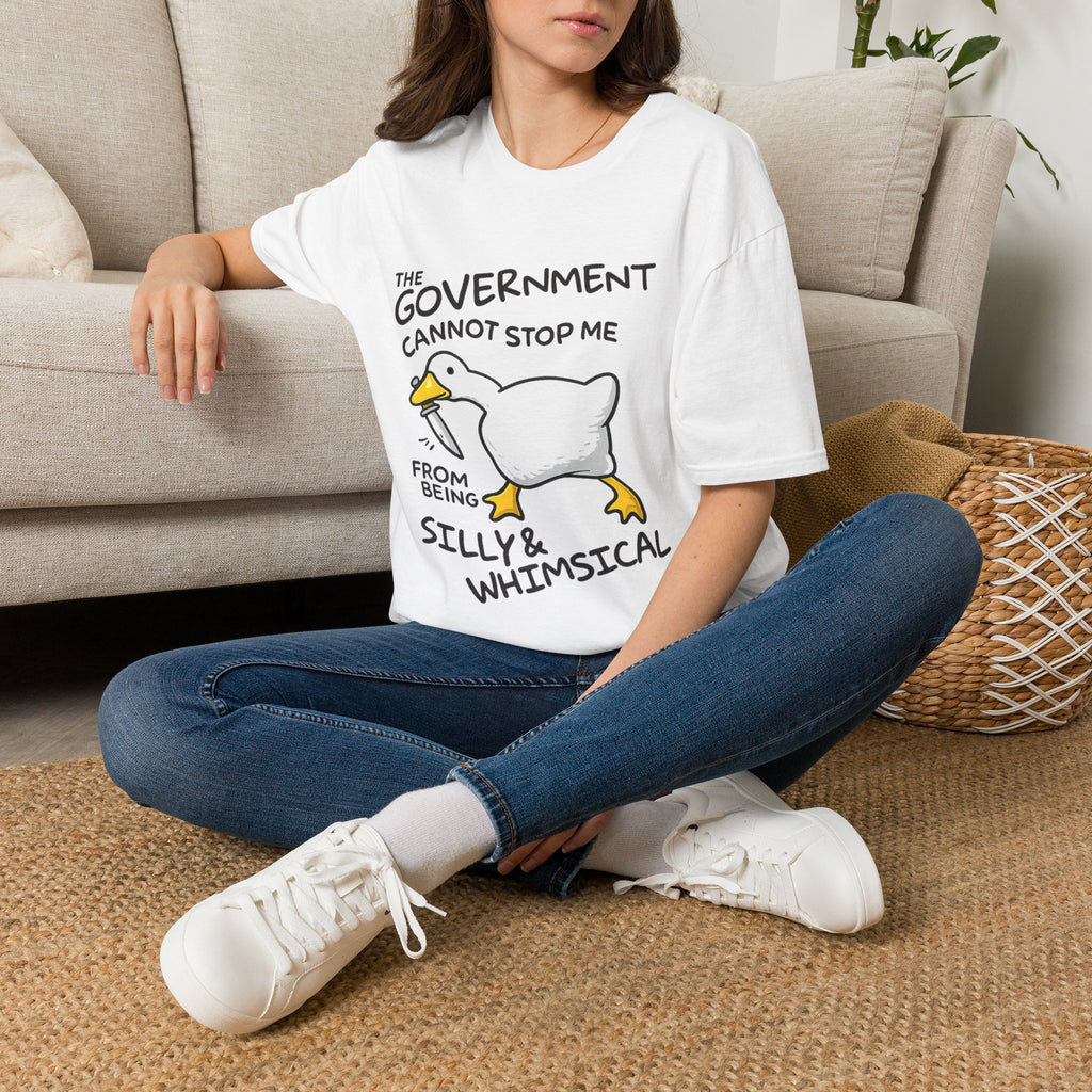 The Government Cannot Stop Me Graphic Tee