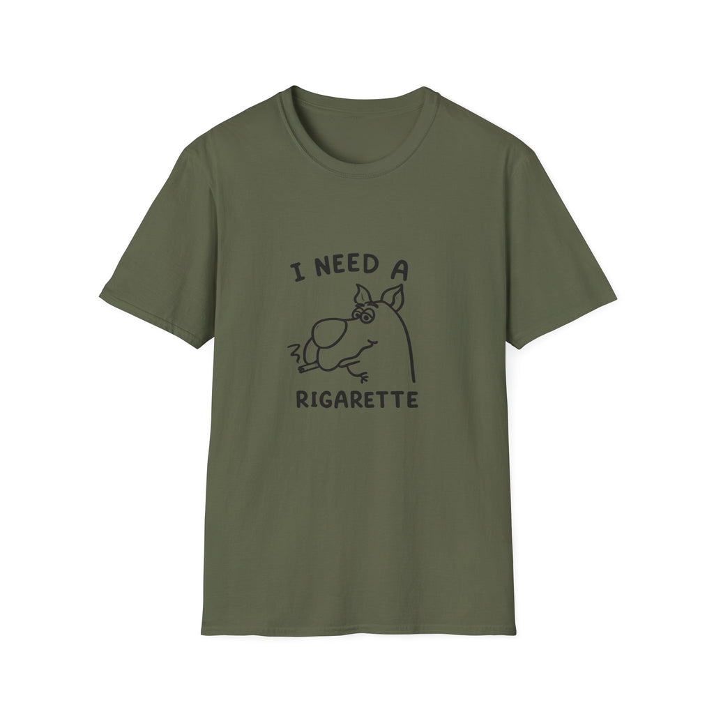 I Need A Rigarette Graphic Tee