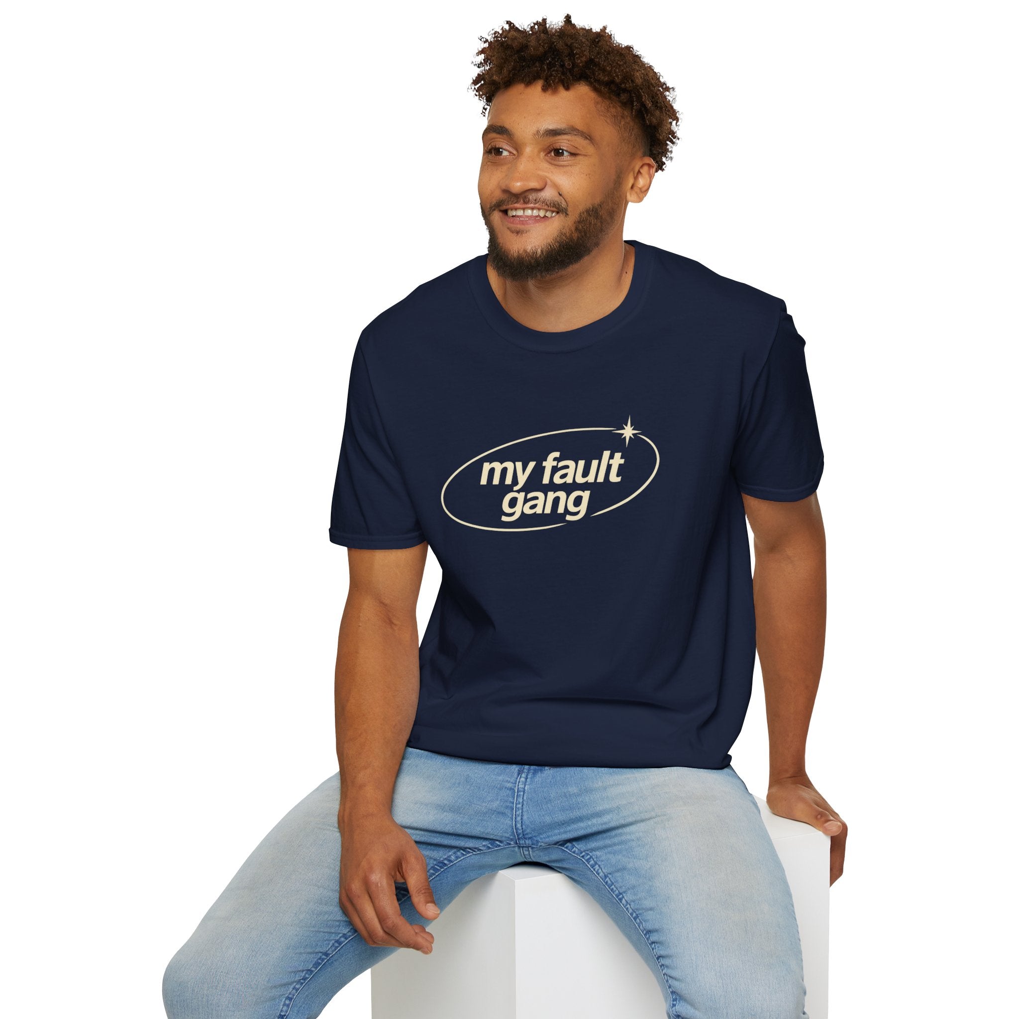 My Fault Gang T-Shirt — Cute Retro Script Graphic Tee