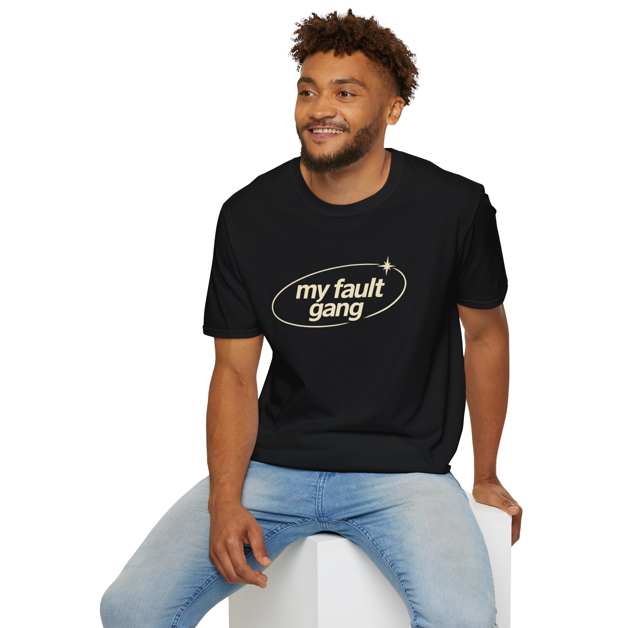 My Fault Gang T-Shirt — Cute Retro Script Graphic Tee
