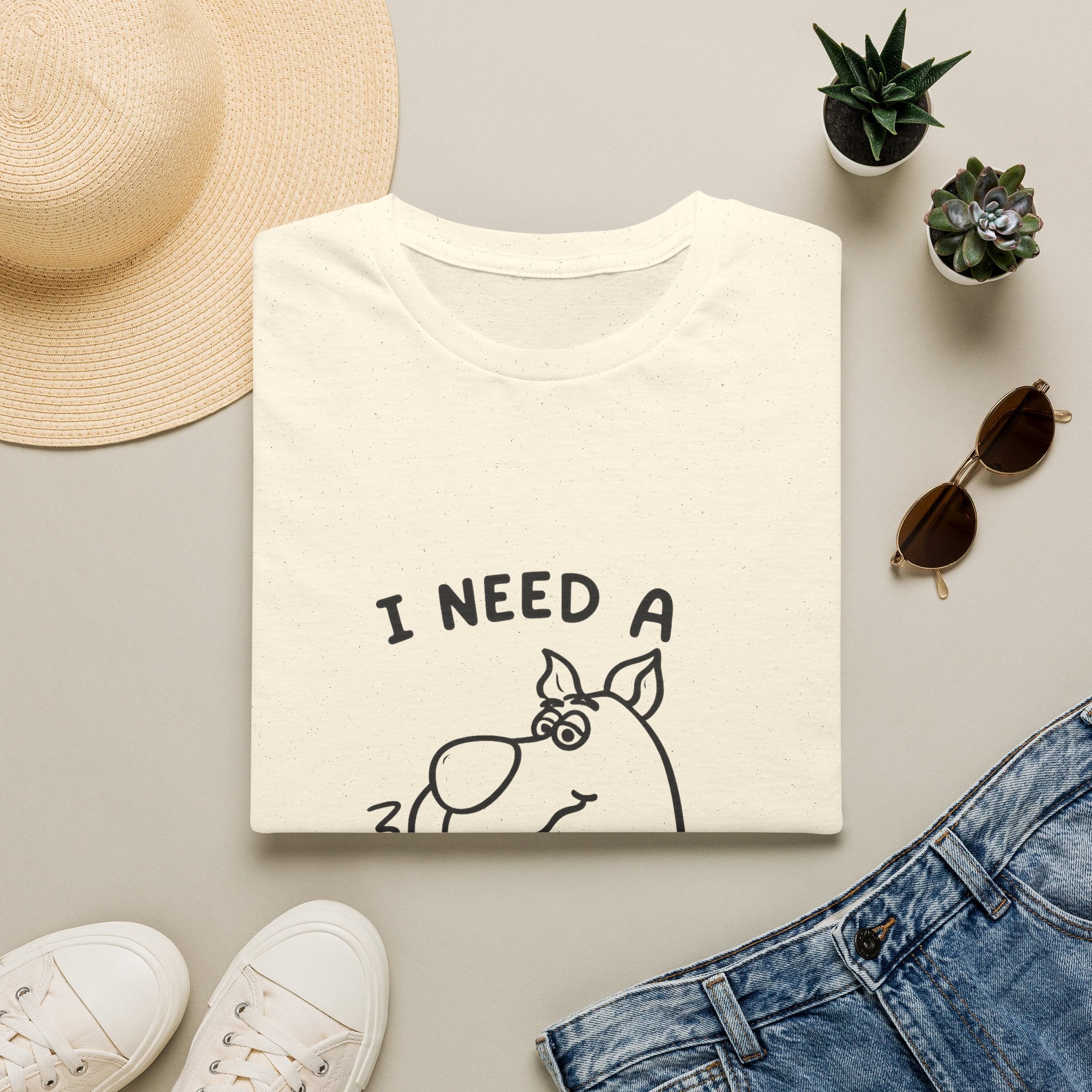I Need A Rigarette Graphic Tee