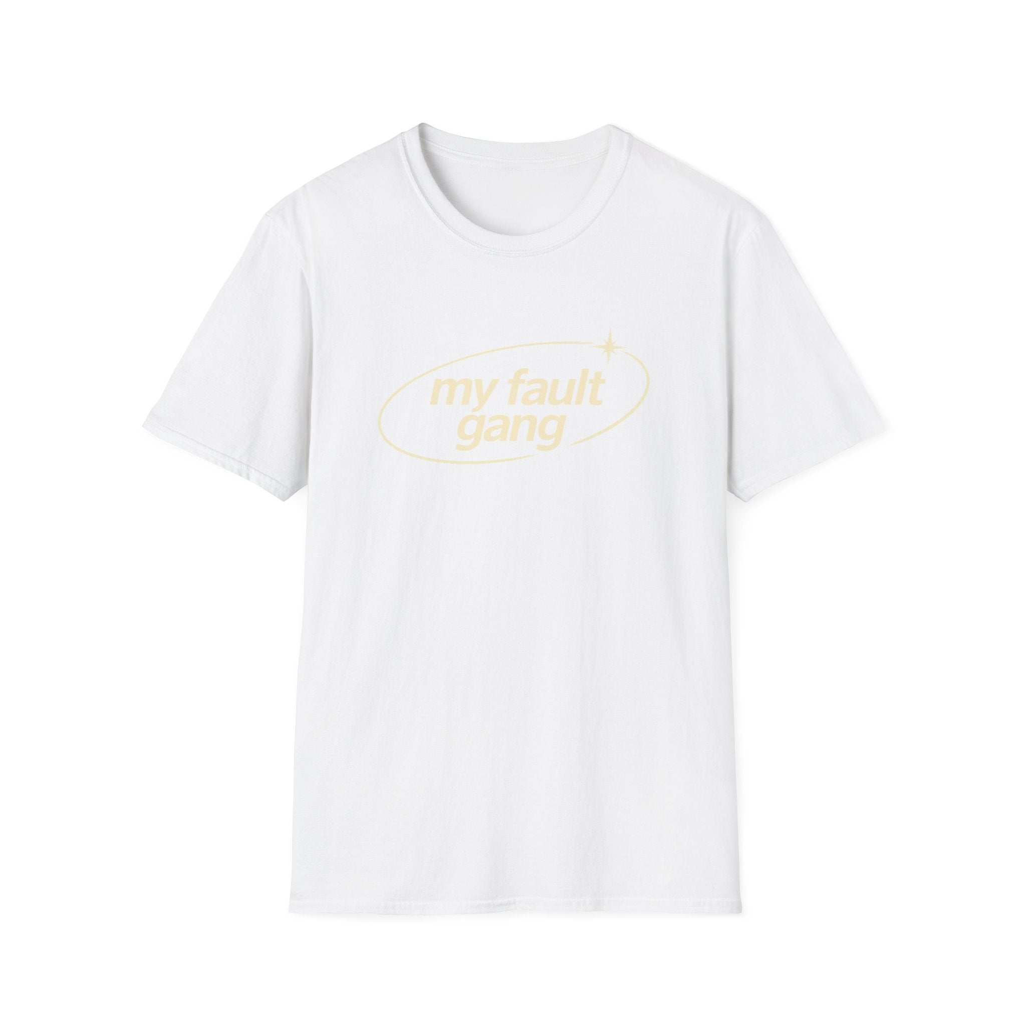 My Fault Gang T-Shirt — Cute Retro Script Graphic Tee