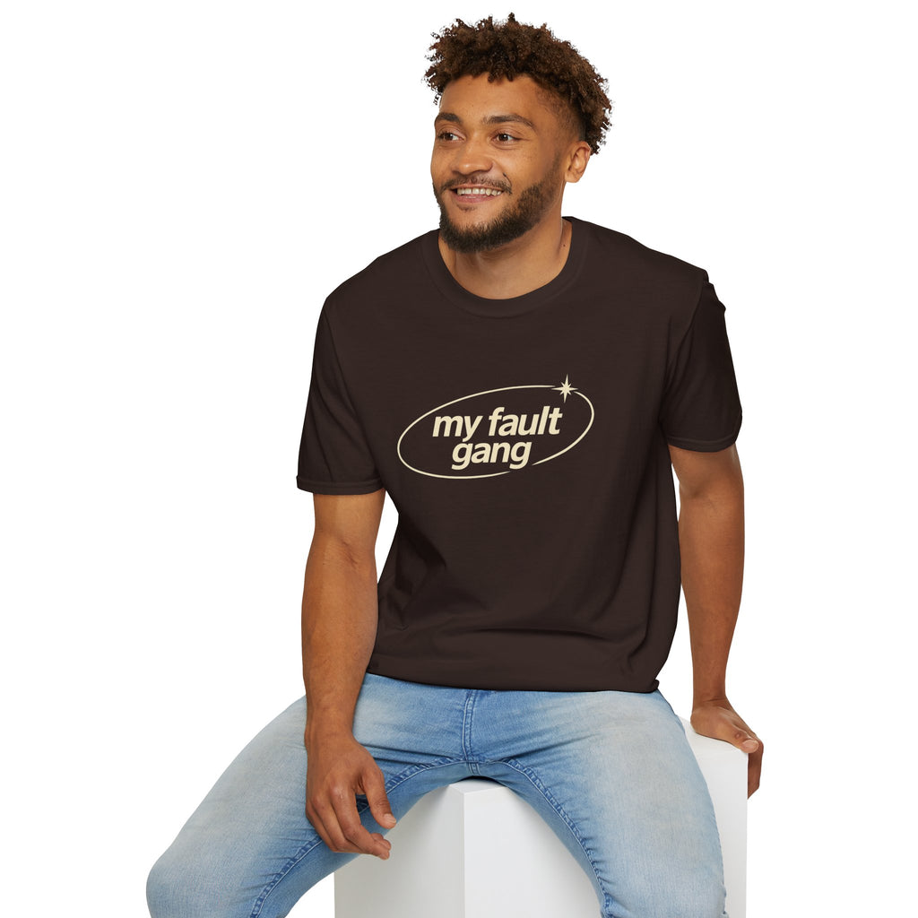 My Fault Gang T-Shirt — Cute Retro Script Graphic Tee