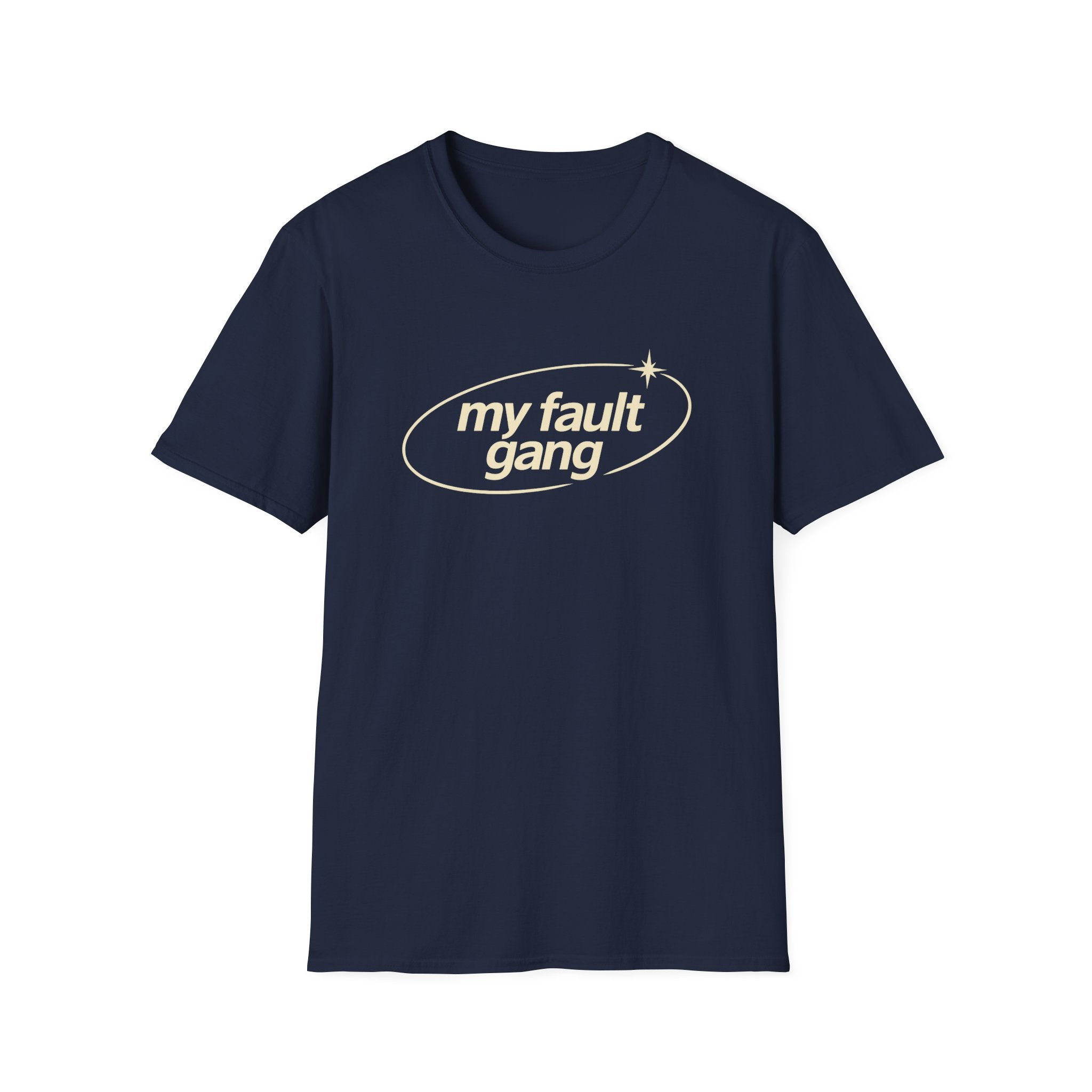 My Fault Gang T-Shirt — Cute Retro Script Graphic Tee