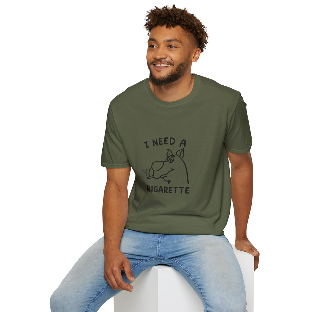 I Need A Rigarette Graphic Tee